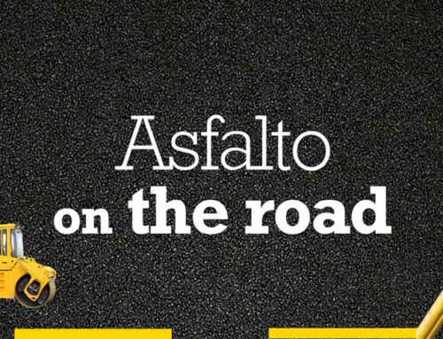 Asfalto on the road