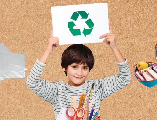 Útiles escolares: recicla, reutiliza
